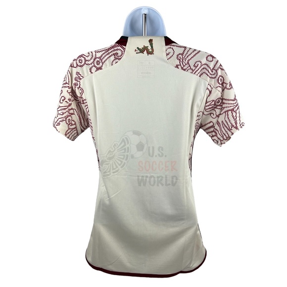 New World Cup QATAR 2022 Mexico Women's AWAY Soccer Jersey - Picture 3 of 7
